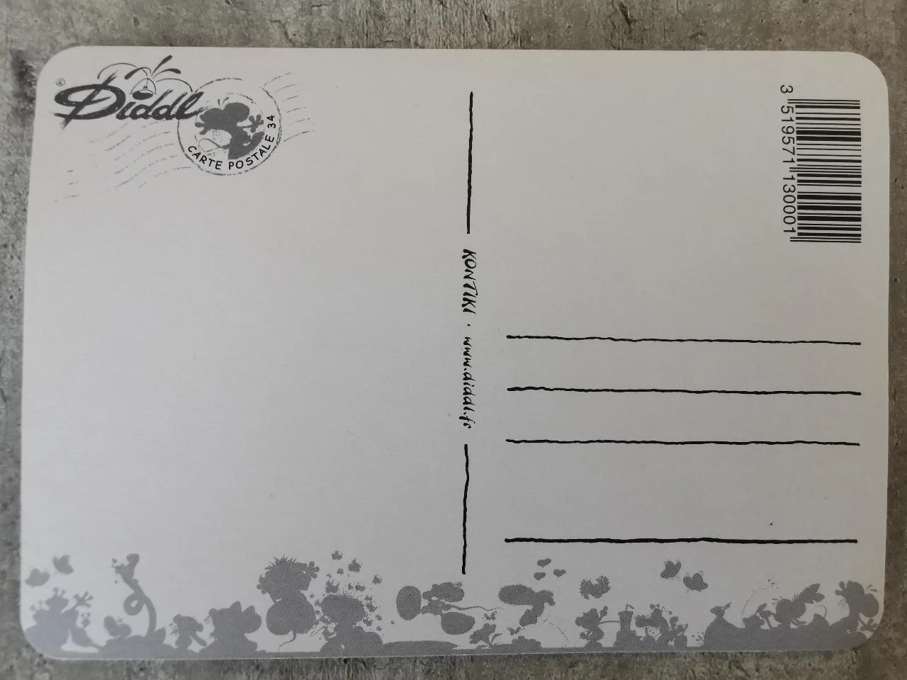 Tarjeta Diddl Fr n°34 – photo 2